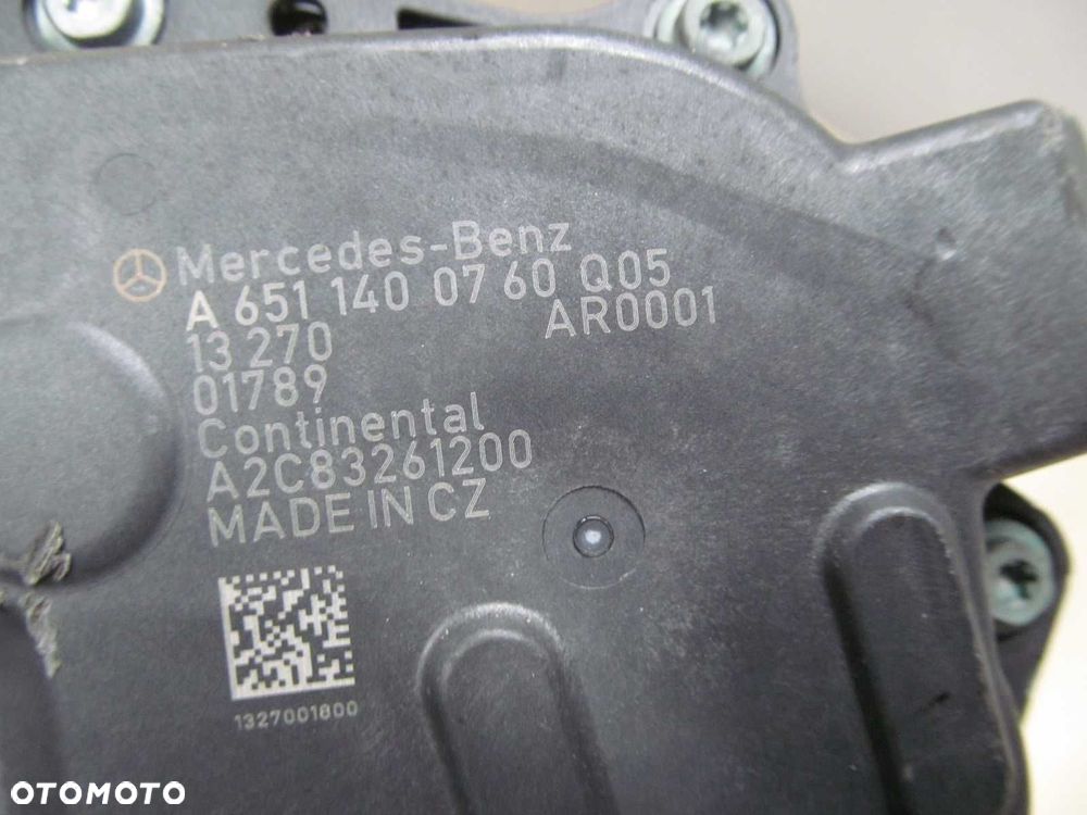 MB SPRINTER 906 LIFT 651 ZAWOR SPALIN EGR A6511400760 A2C83261200 13-18 - 5
