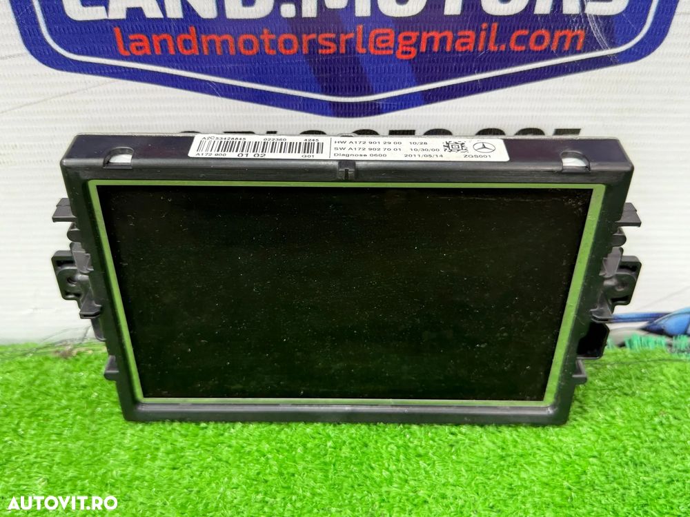DISPLAY NAVIGATIE / ECRAN MEDIA MERCEDES BENZ C220 CDI 2011 2.1 DIESEL C-Class W204 SEDAN COD OEM A2C53428845 A1729000102 A1729012900 A1729027001 2007-2015 - 2
