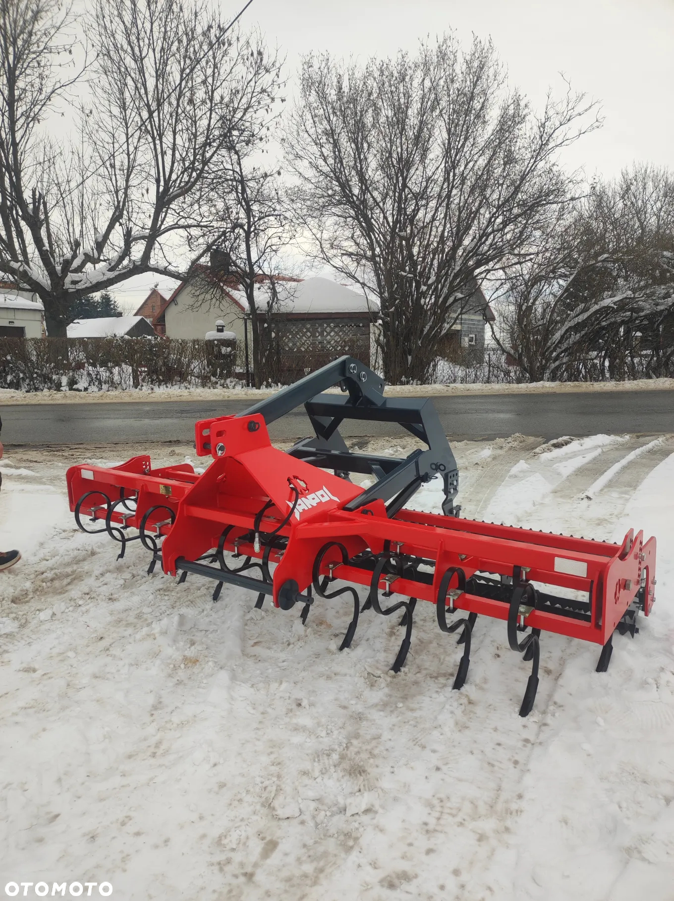 Agregat uprawowo-siewny LEKKI / hydropak / 2rzędy zębów/ JANPOL struna/rura TRANSPORT od ręki - 2