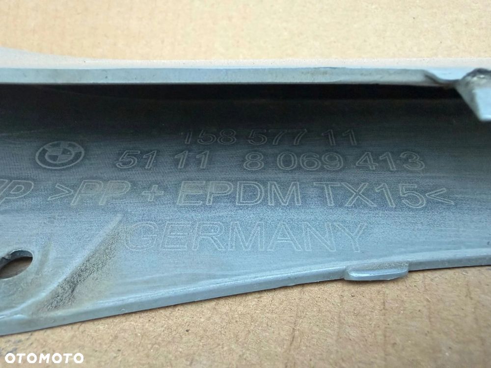 ZDERZAK GRILL BMW M3 M4 G80 G82 G83 M-POWER ORYGINAŁ NIE KLEJONY - 12