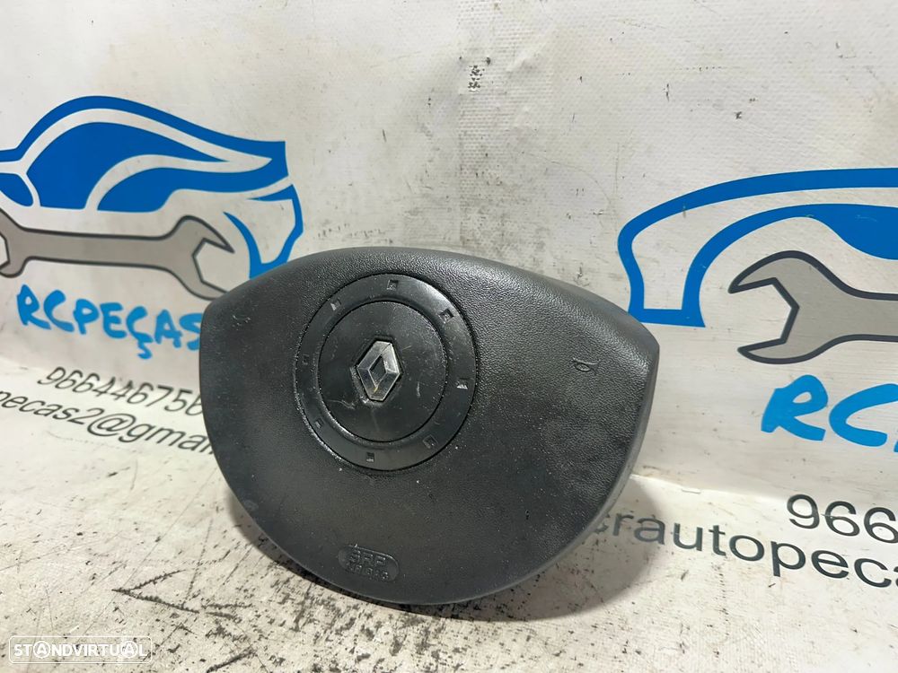 .Airbag Volante Guiador Original Renault 8200381851A 2003 - 2009 - 5