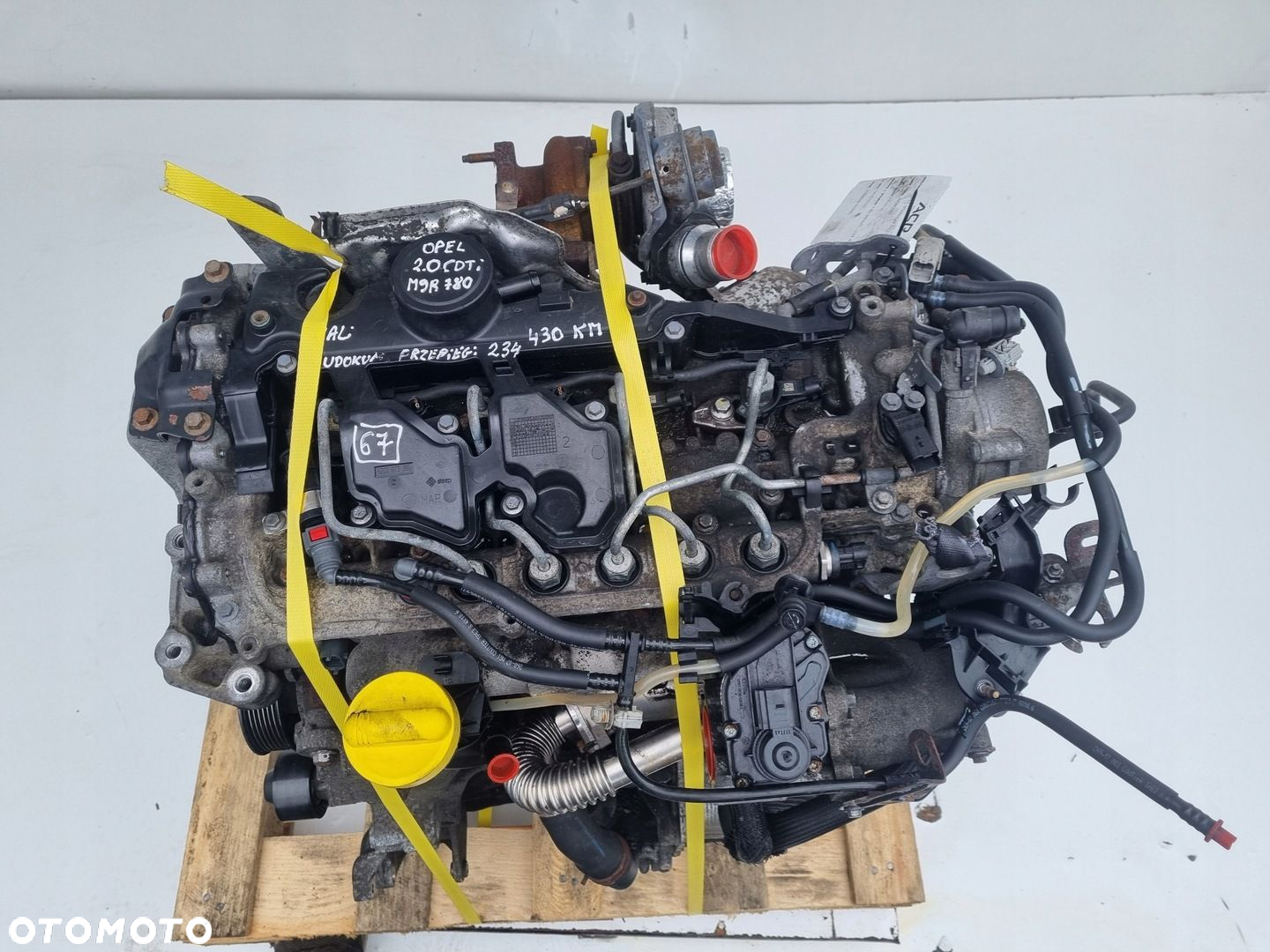 SILNIK KOMPLET Renault Trafic 2.0 DCI udokumentowane 234tyś M9R780 M9RE780 - 4