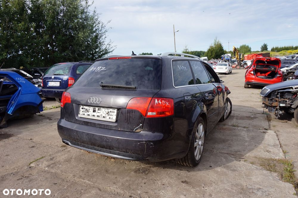 AUDI A4 B7 KOMBI 2007 BPW 2.0 TDI BPW 140KM JEM CZARNY na części - 5