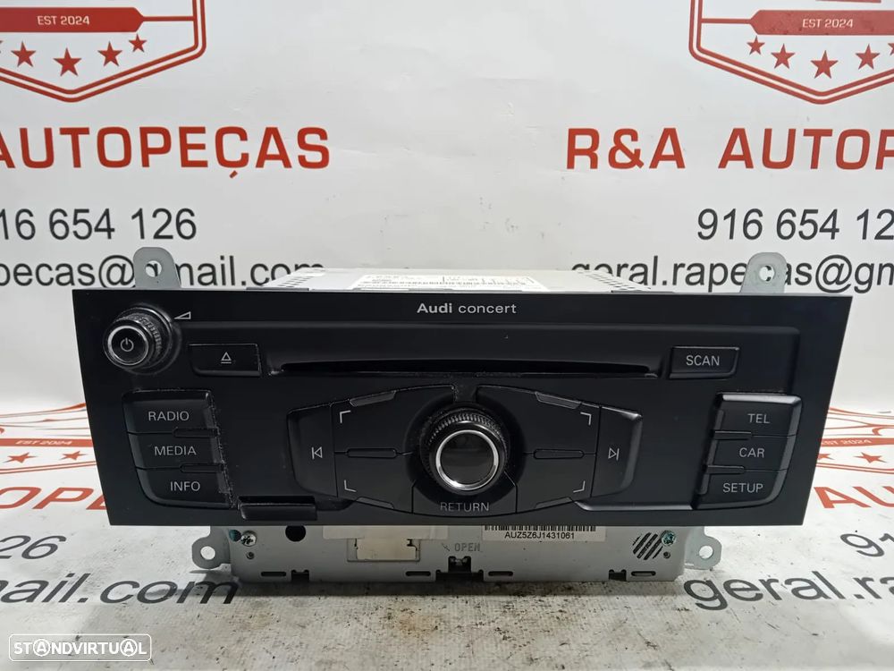 Auto Rádio Audi A4 B8 A5 8T 8T2035186P Original - 1
