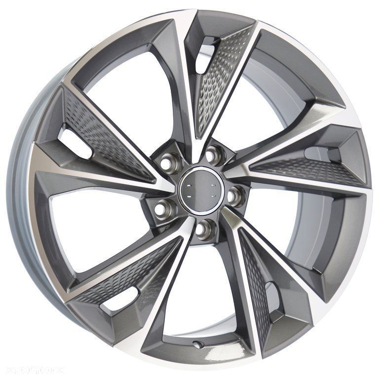 4x Felgi 18 m.in. do AUDI A3 8P 8Y 8V A4 B6 B7 B8 B9 A6 C5 C6 C7 C8 Q3 Q5 S-line - B1566 (FBX008) - 7