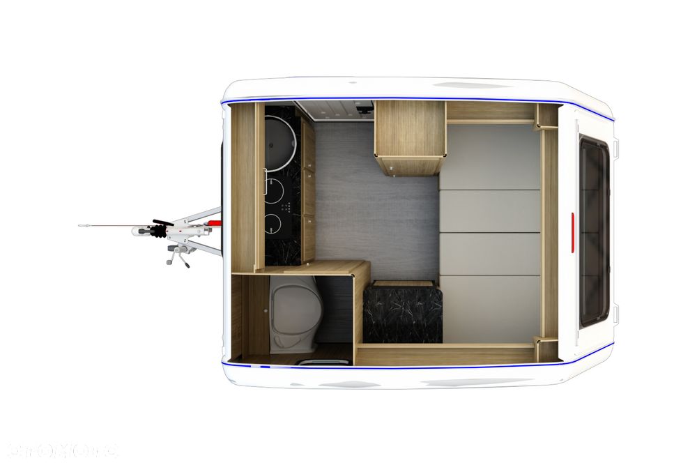 Niewiadów Niewiadów Przyczepa kempingowa NIEWIADÓW N126D N126ET N126E "zapiekanka" 750kg - 9