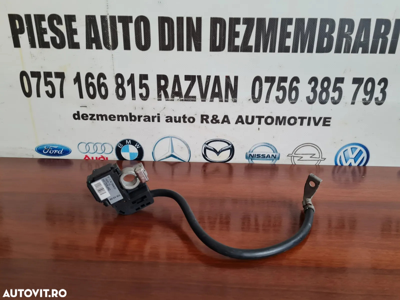 Borna Baterie Minus Bmw E60 E61 Cod   - Dezmembrari Arad - 5