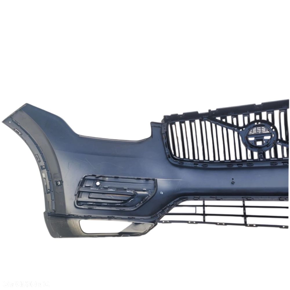 PASUJE DO VOLVO XC90 II 2021+ KOMPLETNY ZDERZAK PRZEDNI PRZÓD GRILL ATRAPA - 6