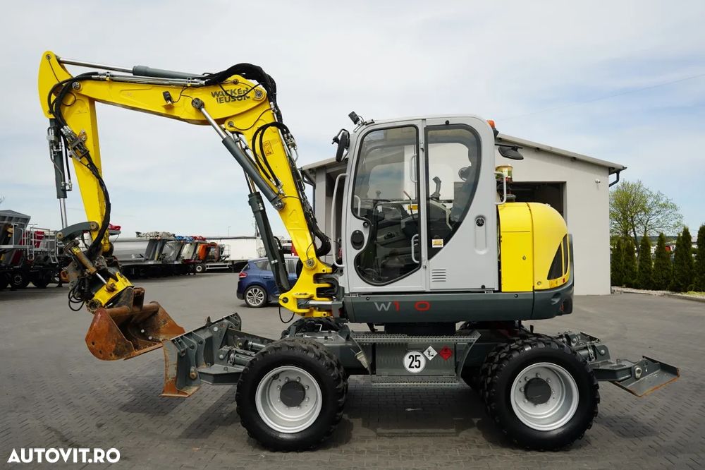 Wacker NEUSON EW 100 / EXCAVATOR PE ROȚI / AER CONDIȚIONAT / CAMERĂ / 2020 - 8