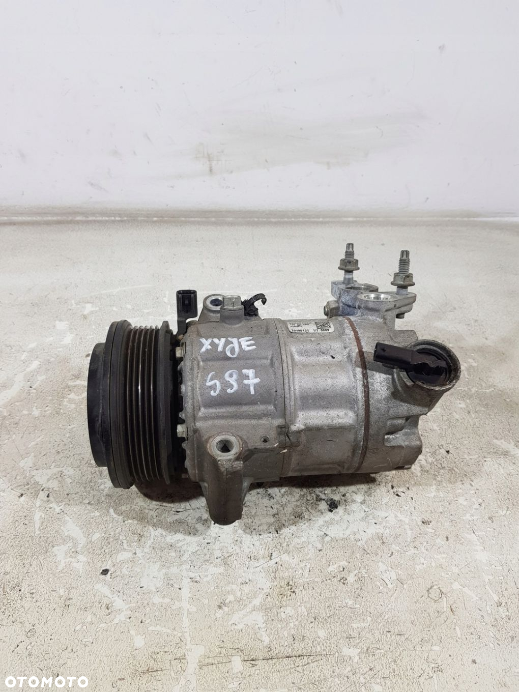 SPRĘŻARKA KLIMATYZACJI H1BH-19D629-DA FORD FIESTA MK7 1.1B XYJE - 3