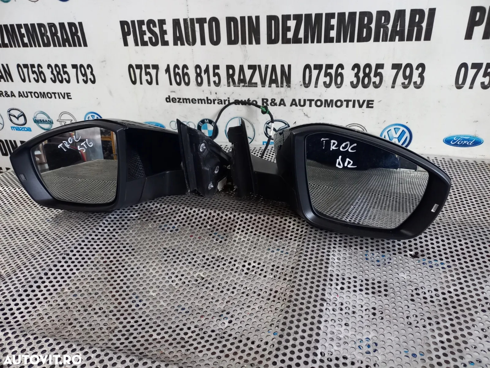 Oglinda Vw T-Roc Oglinzi Oglinda Stanga Dreapta Vw T-Roc Electrice Incalzite Volan Stanga Europa De - 2