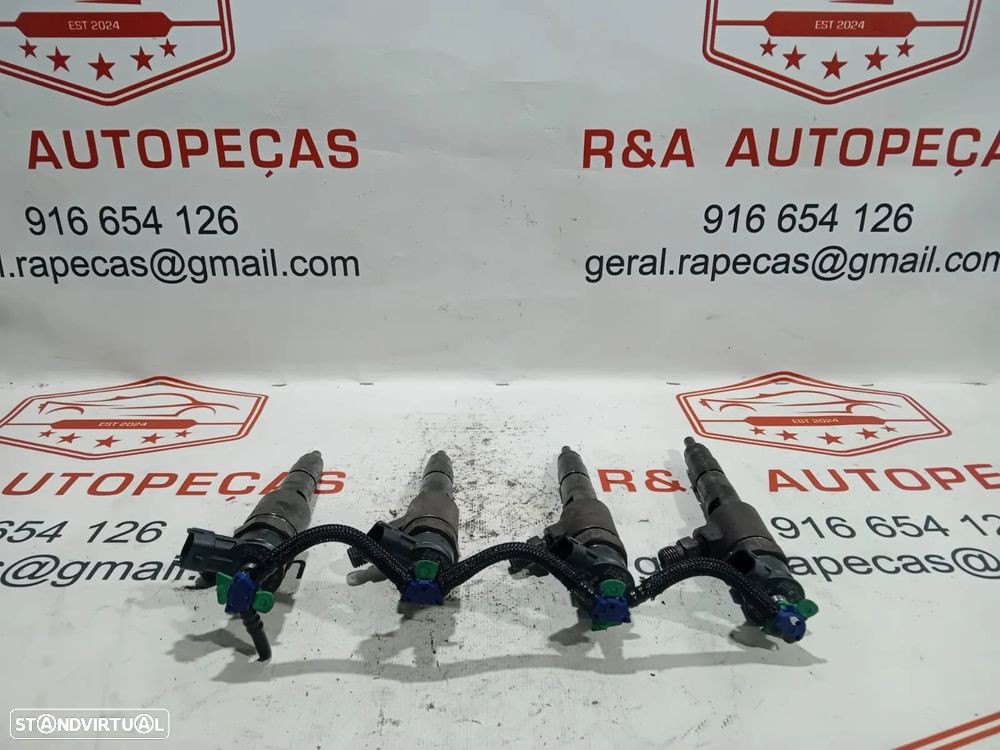 Conjunto de Injetores Bosch Motor 1.6 HDI 0445110566 027766 Original - 2