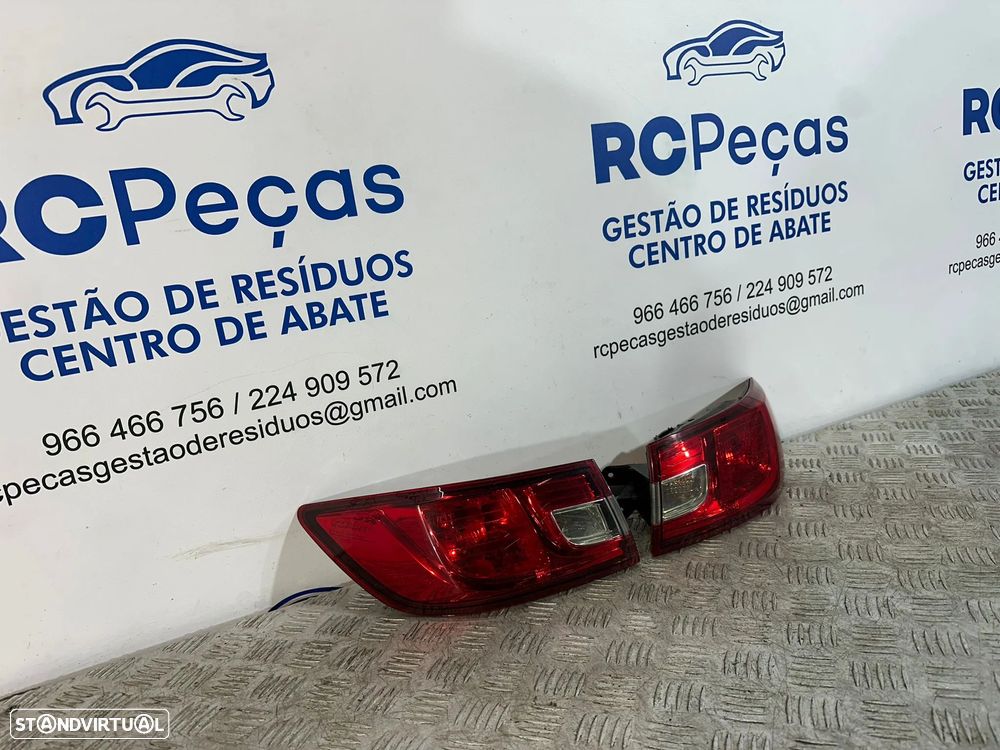 .Conjunto Farolins Tras Traseiro Esquerdo Direito Original Renault Clio 4 MK4 265553021R 265506608R 2011 - 2020 - 6