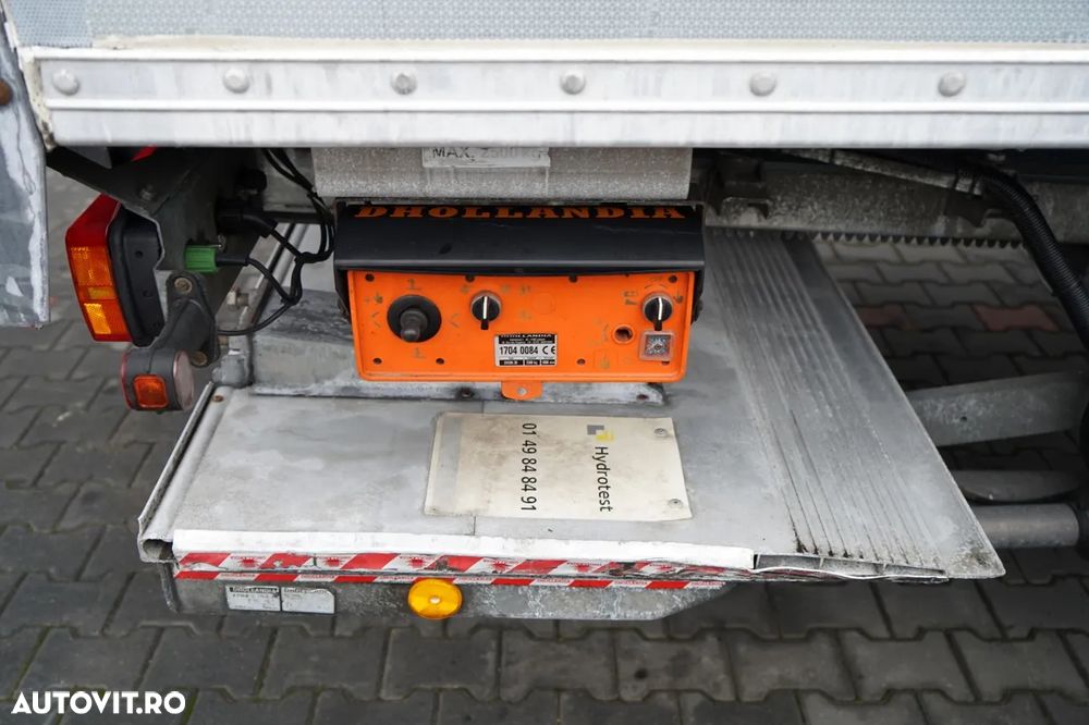 Fruehauf CONTAINER / LOT / OBLOAN RULANT / LIFT DHOLLANDIA / AXĂ SUSPENDATĂ / SAF / PODEA REZISTENTĂ - 14