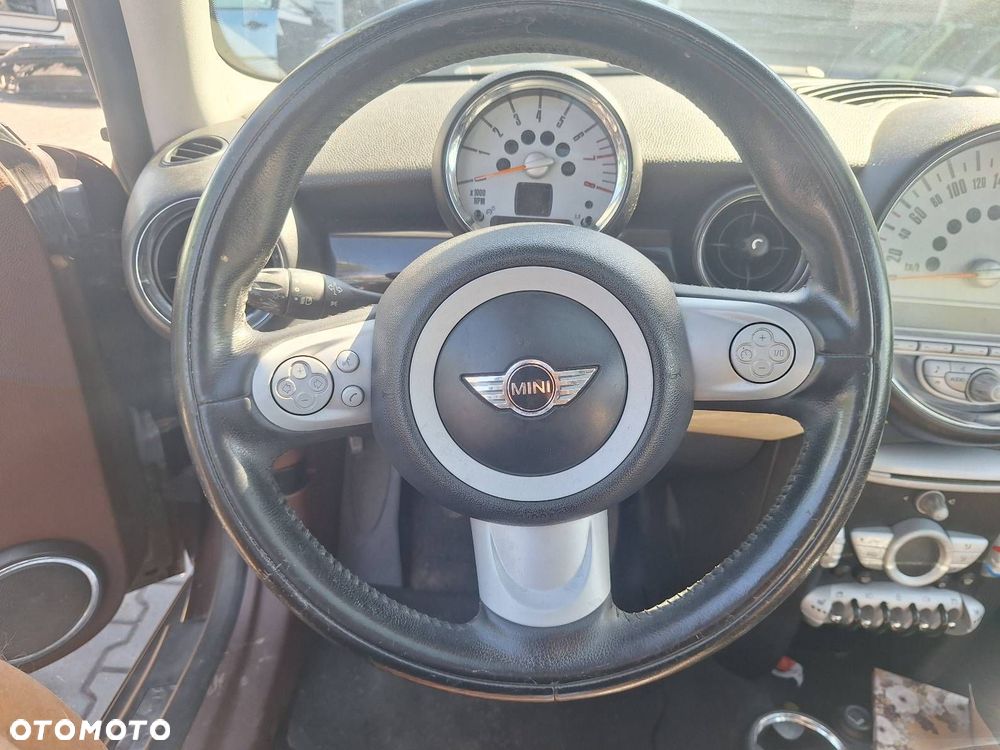 ZESTAW AIRBAG DESKA ROZDZIELCZA POSTRZAŁOWY KOKPIT MINI CLUBMAN R55 - 2