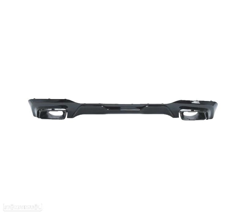 DIFUSOR BMW F44 + PONTEIRAS ESCAPE PRETO BRILHANTE - 2