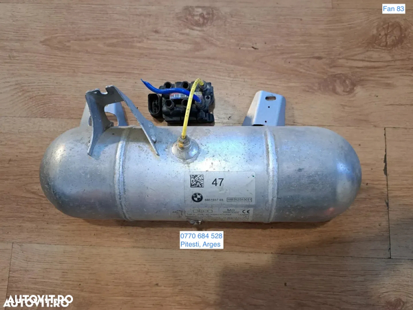 Rezervor acumulator aer suspensie 4L 17.5 bar Electrovalve rezervor G11 G12