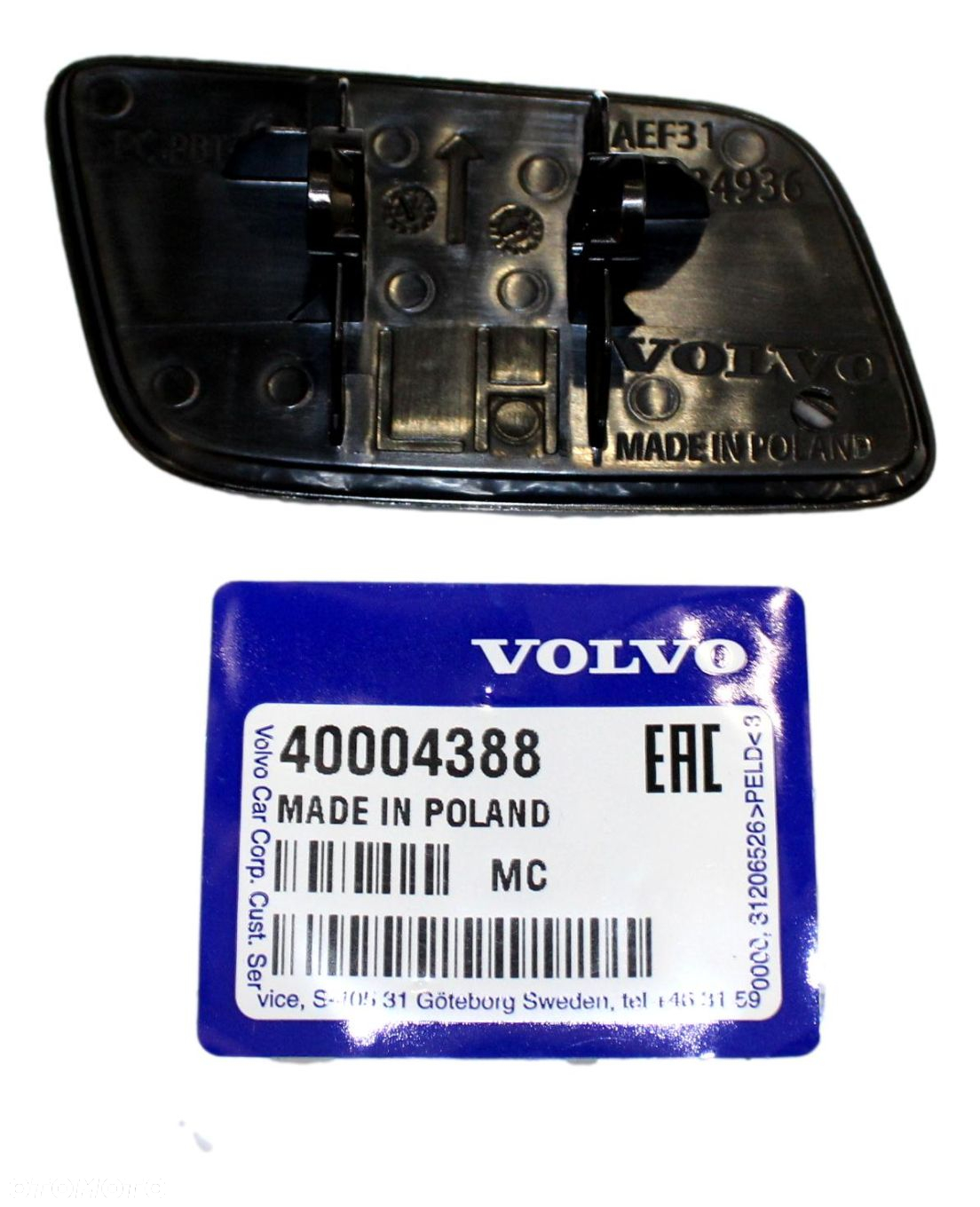 VOLVO XC60 II lewa zaslepka spryskiwacza lampy OE - 2
