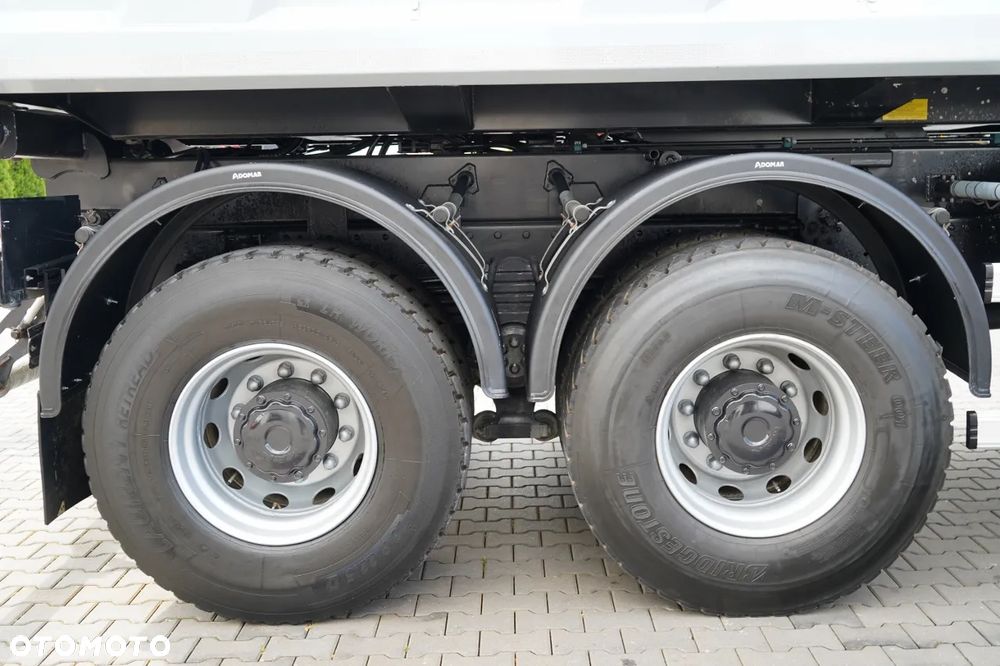 MAN TGS 33.360 / 6x4 / WYWROTKA + HDS HMF 1820 K-RC / wysów 10m / HYDROBURTA / CHWYTAK / NAVI / MANUAL / SPROWADZONY - 21