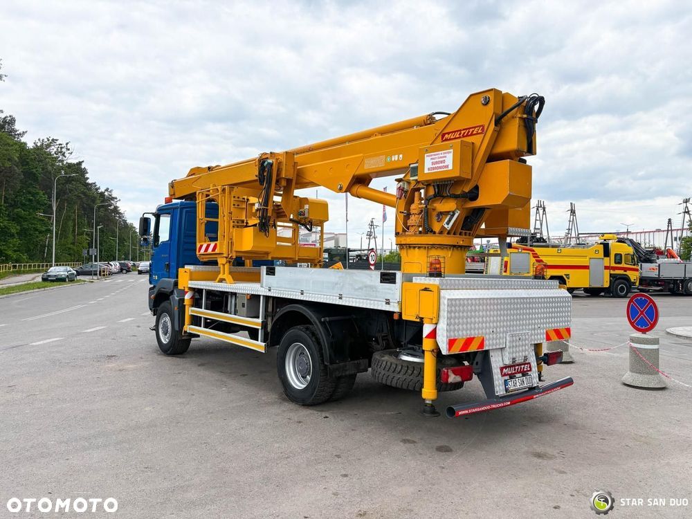 MAN TGM 18.330 4x4 MULTITEL J335 Podnośnik Koszowy - 11