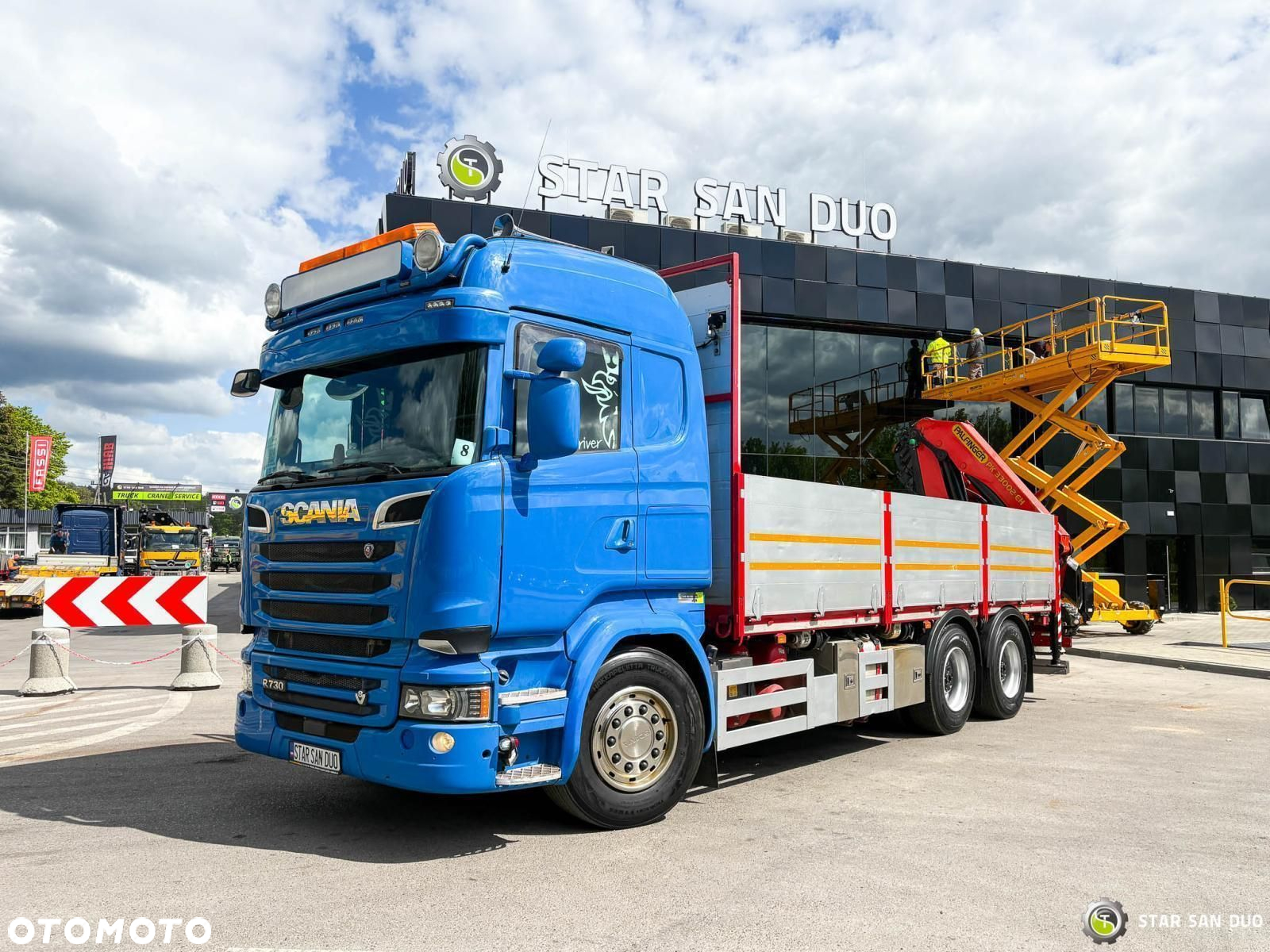 Scania R730 6X4 PALFINGER PK 33002 EH HDS Żuraw Crane - 13