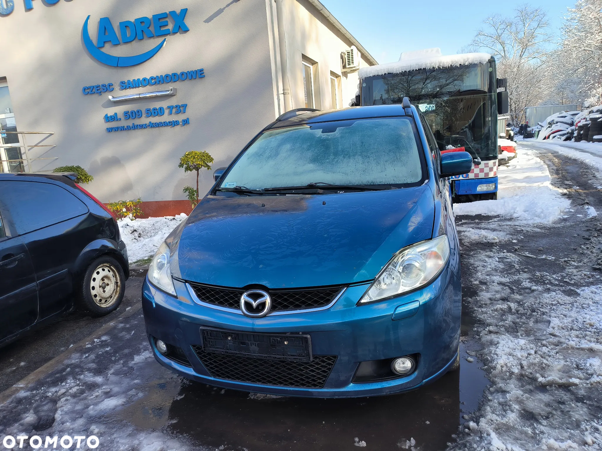 Zderzak przedni przód Mazda 5 I 32C xenon - 5