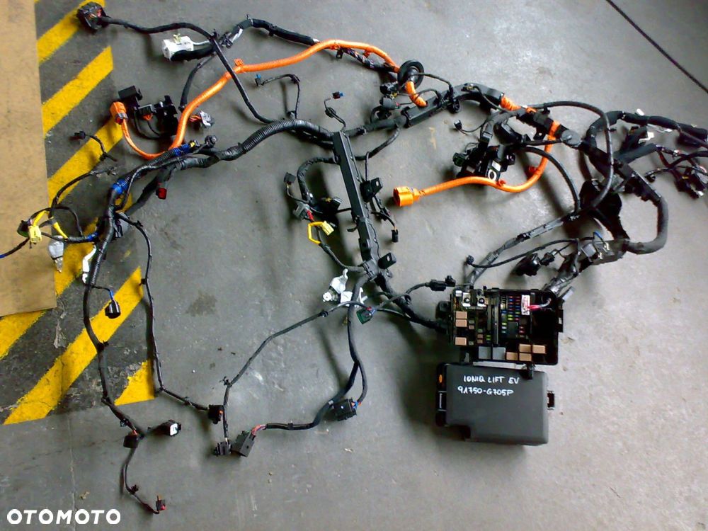 hyundai ioniq elektryk ev lift 2019 2021 puszka skrzynka instalacja wiązka - 1