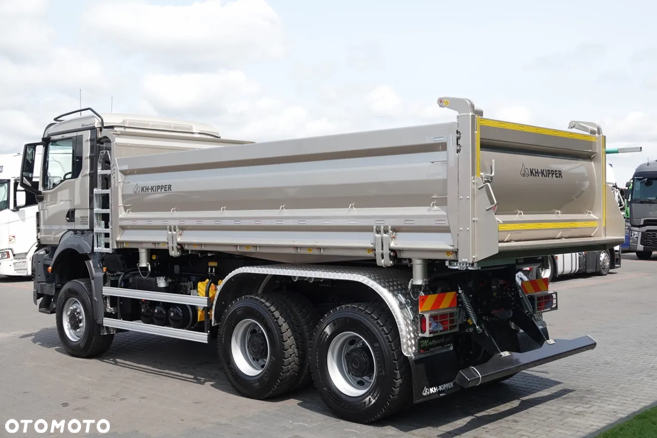 MAN TGS 33.480 / 6X6 / WYWROTKA 3 STRONNA / BORDMATIC / KH KIPPER / AUTOMAT / HARDOX  / BOGATA OPCJA / FABRYCZNIE NOWY / 2025 - 16