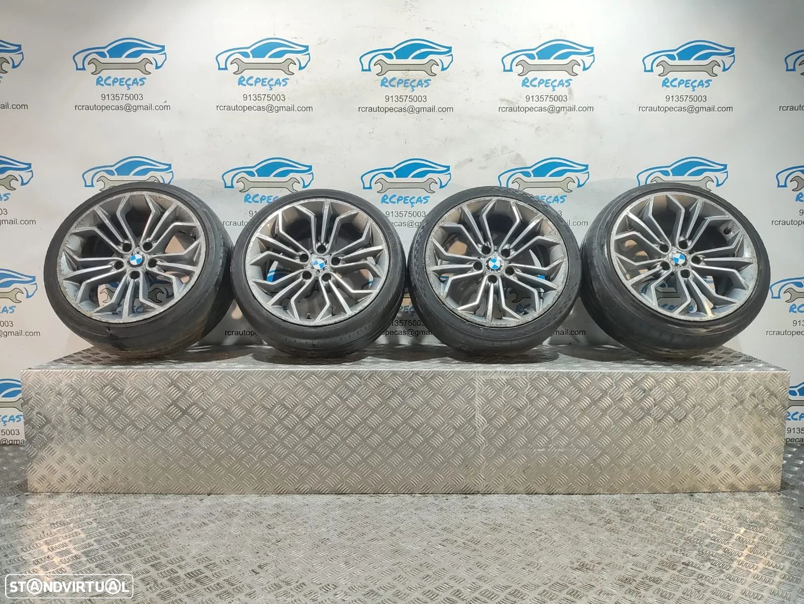 Conjunto Jantes 18 Originais BMW X1 E84 9J ET41 5x120 - 1