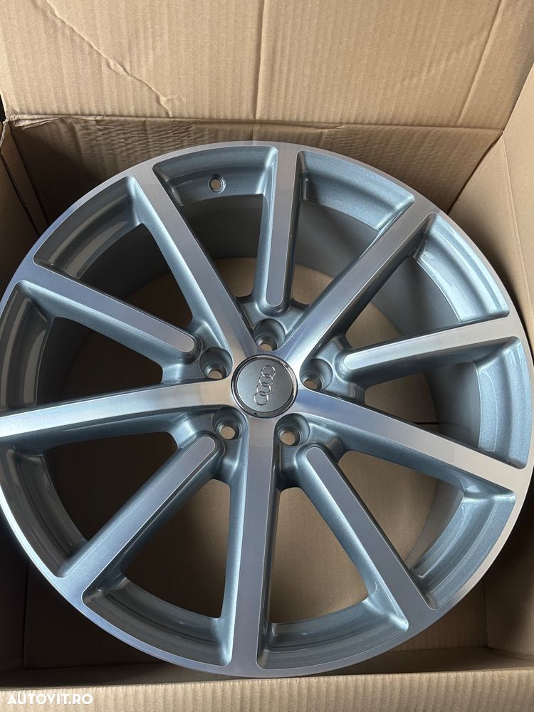 Vând jante originale Audi pe 20” noi bicolore - 2