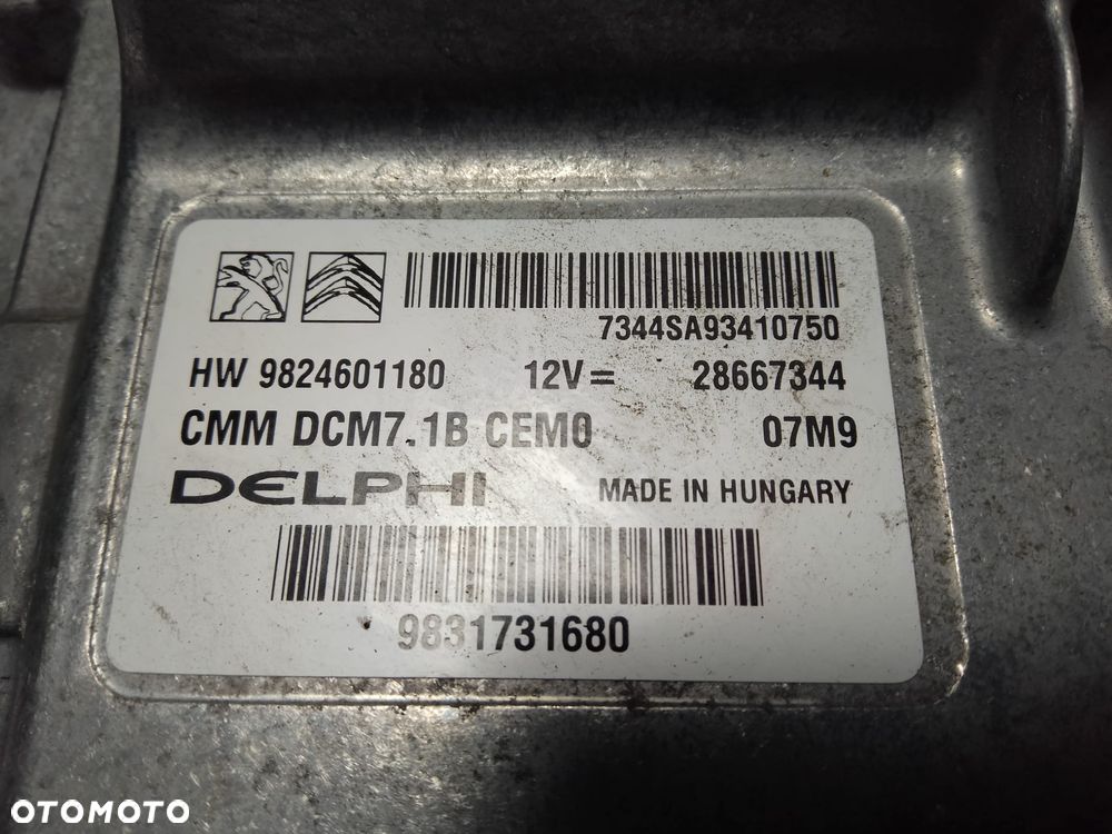 komputer sterownik silnika 9824601180 boxer jumper  części - 1