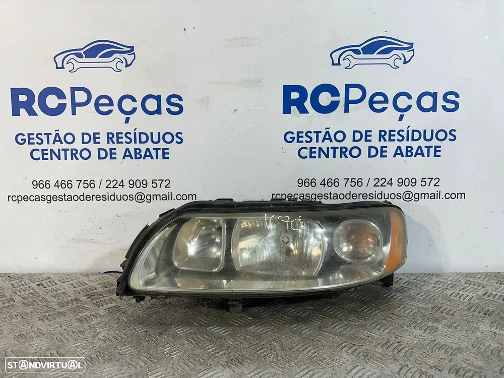 .Otica Farol Esquerda Volvo V70 Original - 1