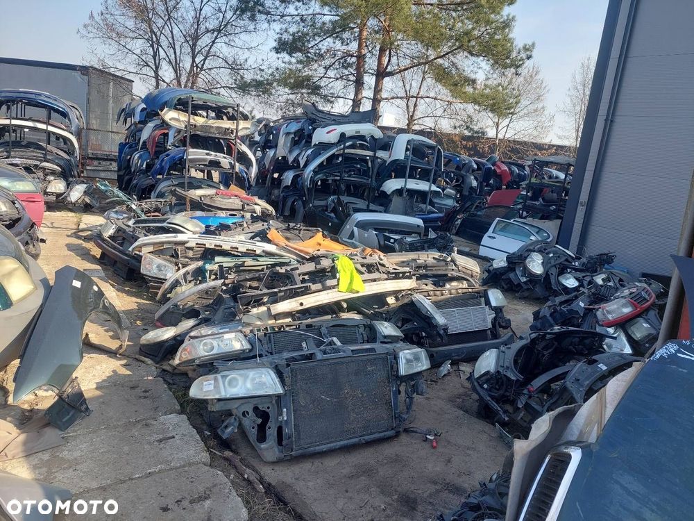 KOMPLETNY PRZÓD MASKA ZDERZAK LAMPY BŁOTNIK RENAULT SCENIC II TED69 - 15