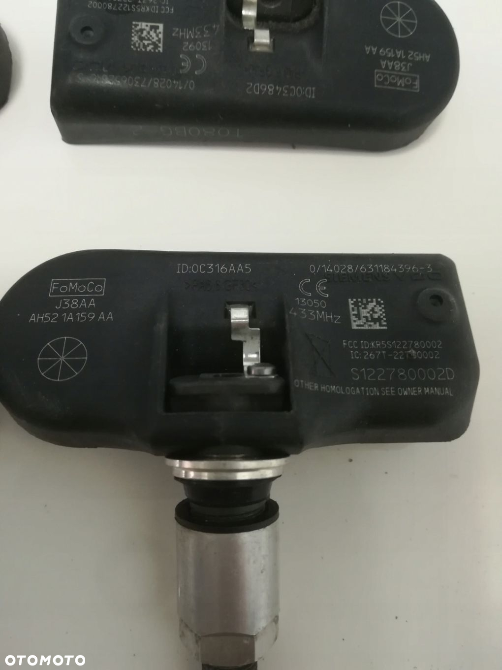 JAGUAR F-TYPE X152 XE X760 XF X260 X250 LAND ROVER DISCOVERY IV L319 SPORT L550 FREELANDER L359 RANGE ROVER EVOQUE L538 SPORT L320 VOGUE L322 CZUJNIK CIŚNIENIA OPON TPMS 433 ORYGINAŁ - 10