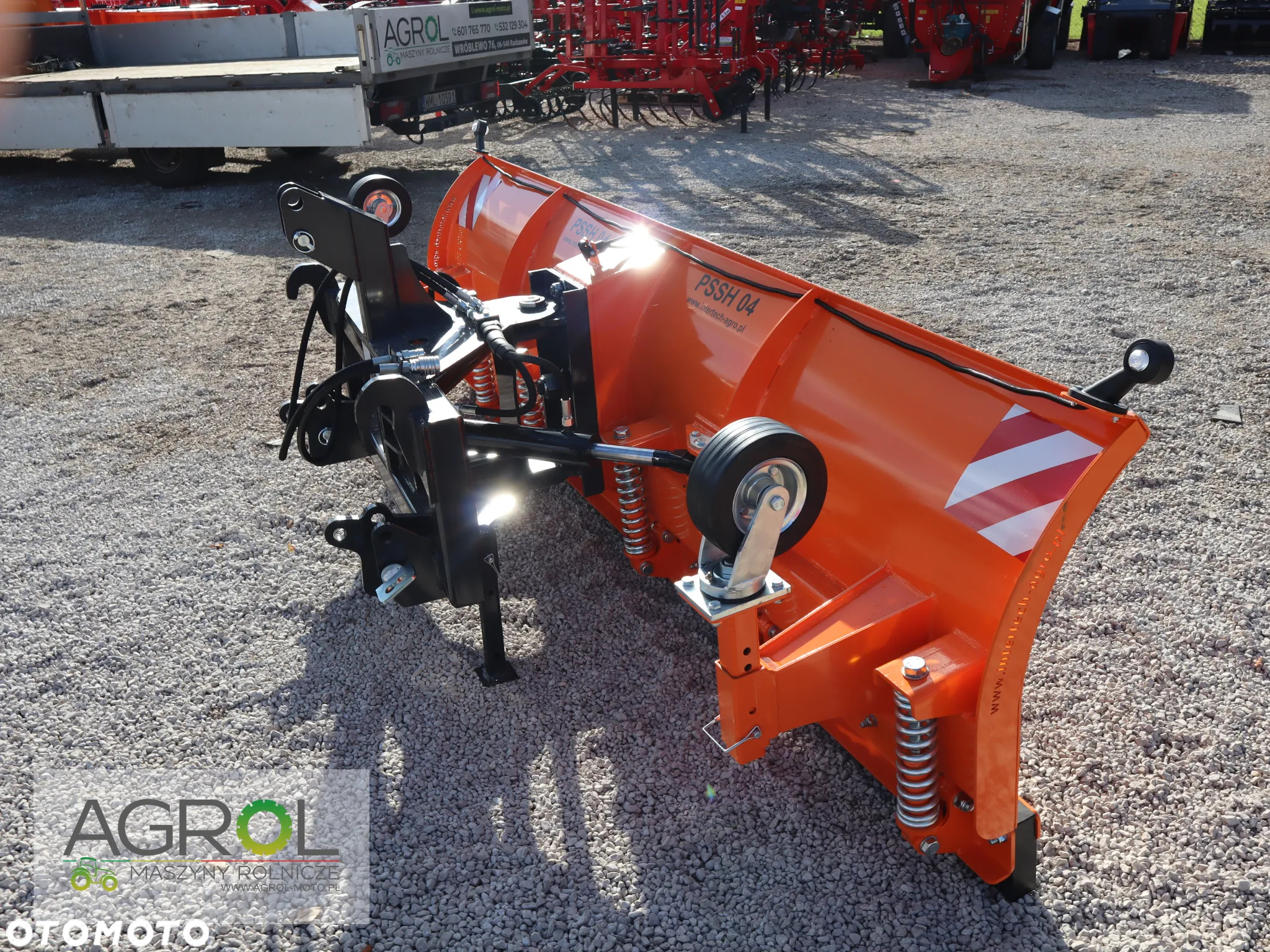 Pług śnieżny do śniegu PSSH-04 3,0m EURO/TUZ Inter-Tech - 7