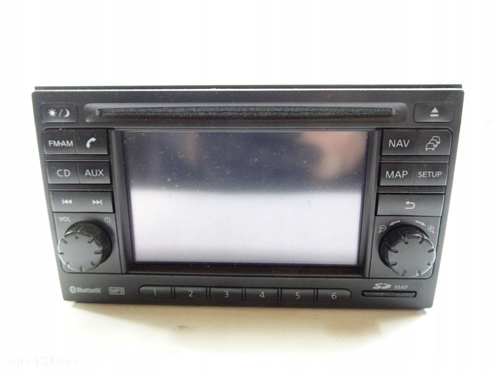 radio cd nissan qashqai j10 lift 10-13 r. 7612830052 - 3