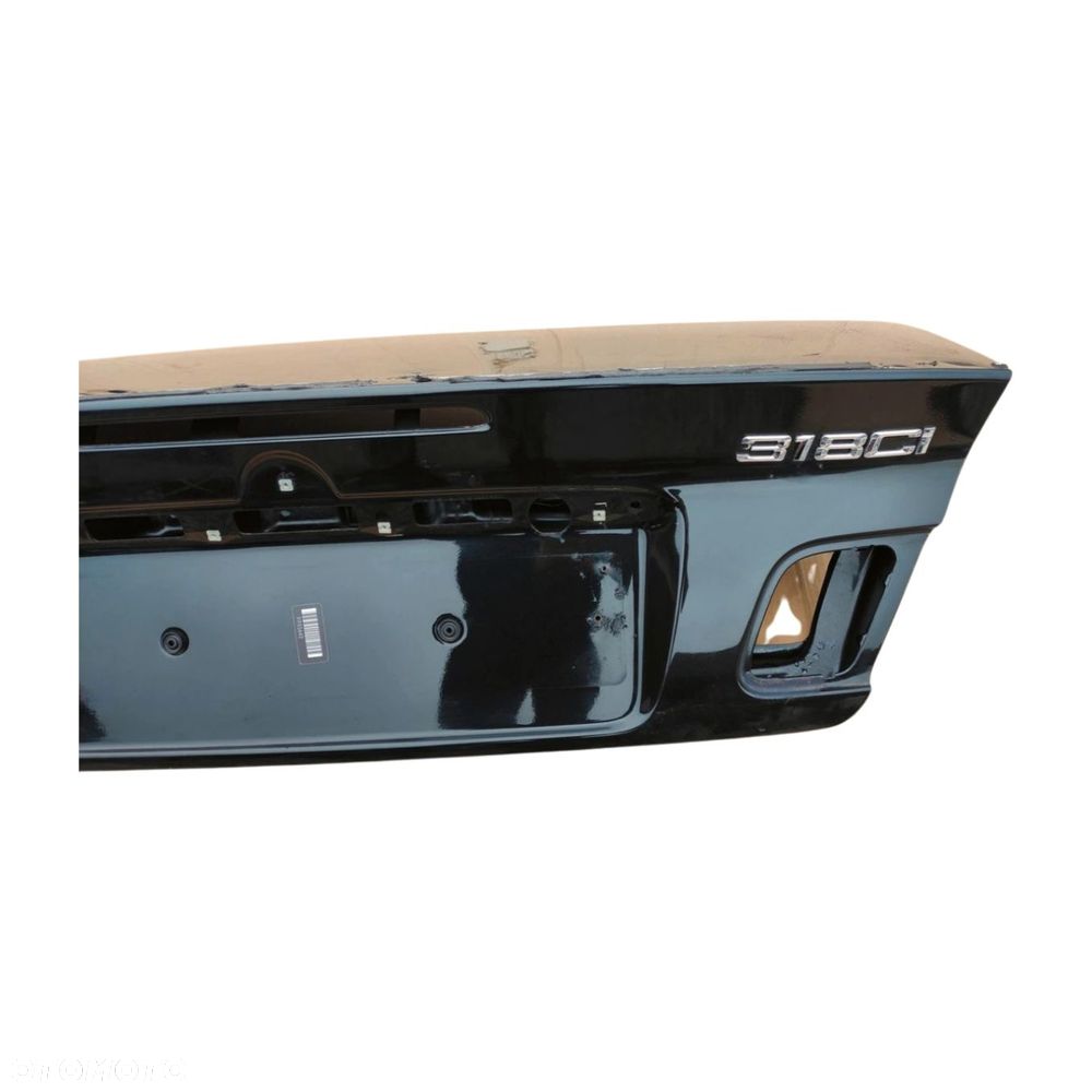 KLAPA BAGAŻNIKA TYŁ TYLNA BMW E46 CABRIO 475 BLACK SAPPHIRE METALLIC - 4