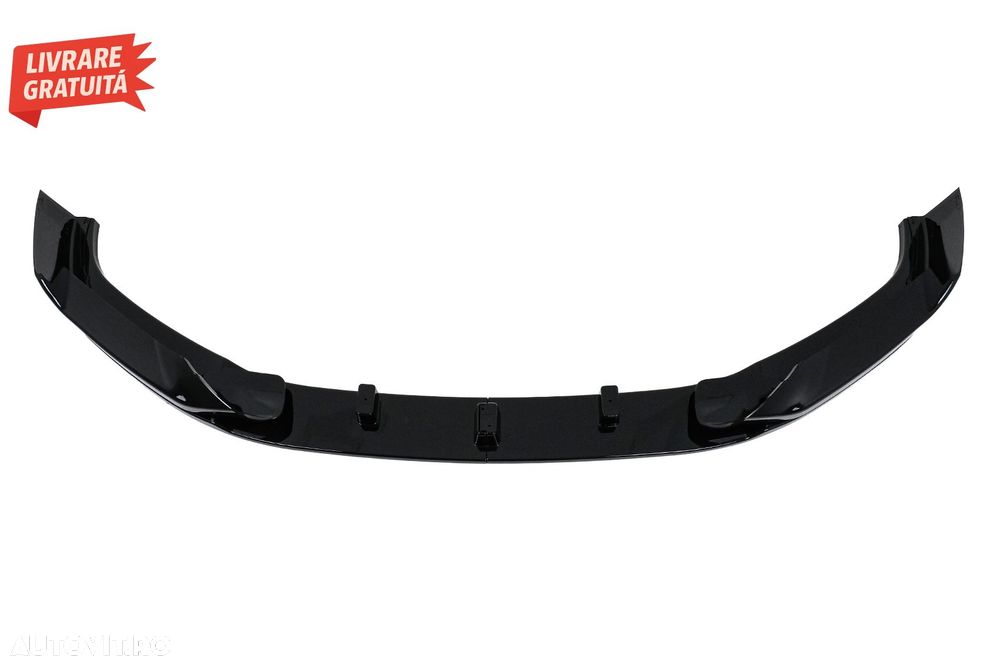 Prelungire Bara Fata Negru Lucios BMW Seria 5 G30 G31 LCI (07.2020-up) M Sport Des- livrare gratuita - 7