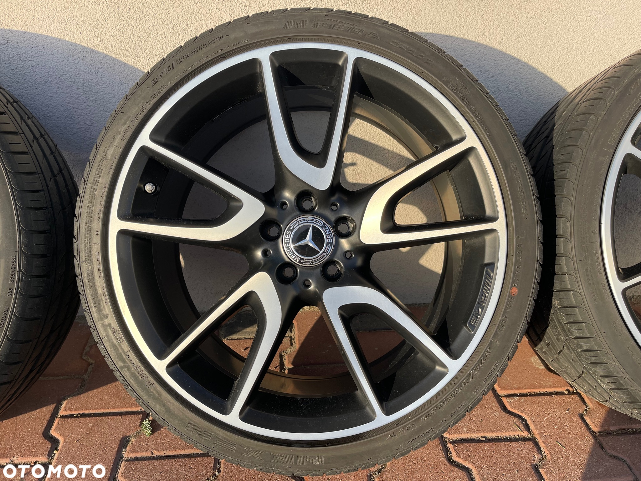 KOLA FELGI ALUMINIOWE MATOWE 20 AMG OPONY MERCEDES E W213 W238 CLS W257 ORYGINAL DEMONTAZ IDEALNE MAT 9JX20 8JX20 2134012500 2134014000 - 6