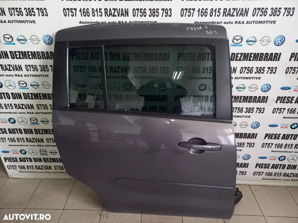 Usa Portiera Culisanta Dreapta Mazda 5 An 2005-2006-2007-2008-2009-2010 Impecabila - Dezmembrari Ar - 7