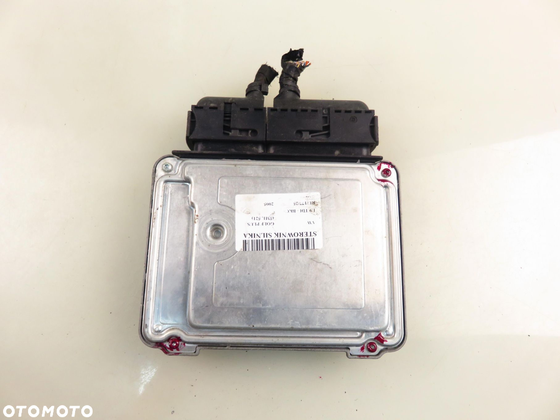 STEROWNIK VW GOLF PLUS (5M1, 521) 1.9 TDI 03G906021KQ 0281013233 - 6