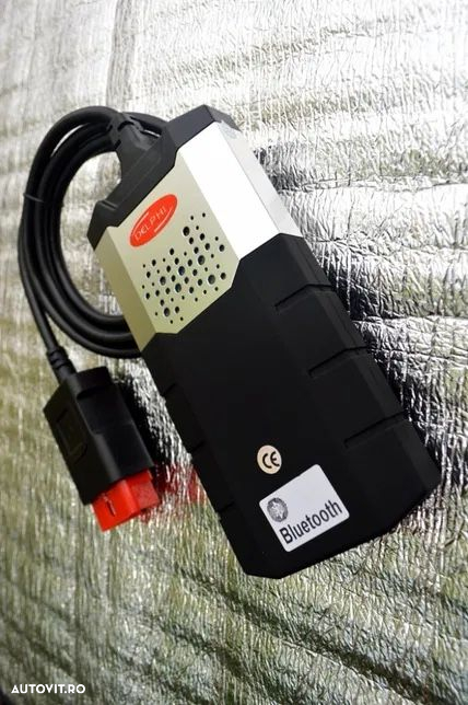 Diagnoza auto teser delphi ds 160e program nou bluetooth carcasa metal usb toata gama auto si camioane - 2