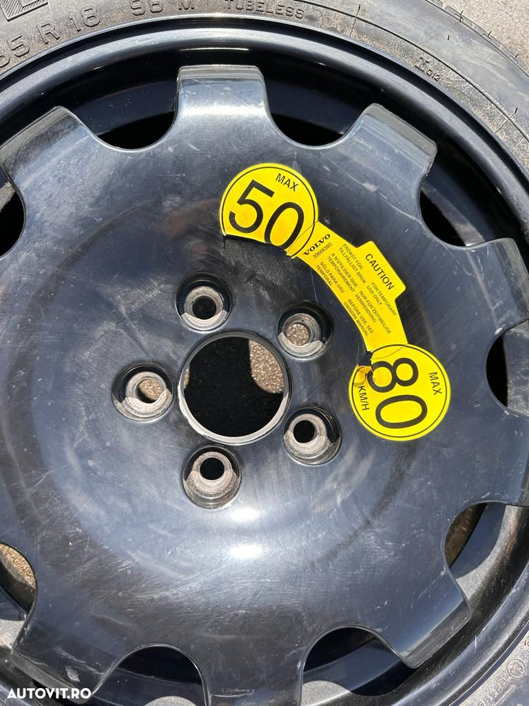 Roata de rezerva Volvo S60R 30666380, 30347028 - 2