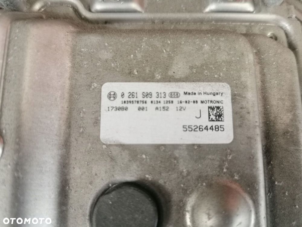 KOMPUTER ECU FIAT 500 1.4 55264485 0261S09313 - 2
