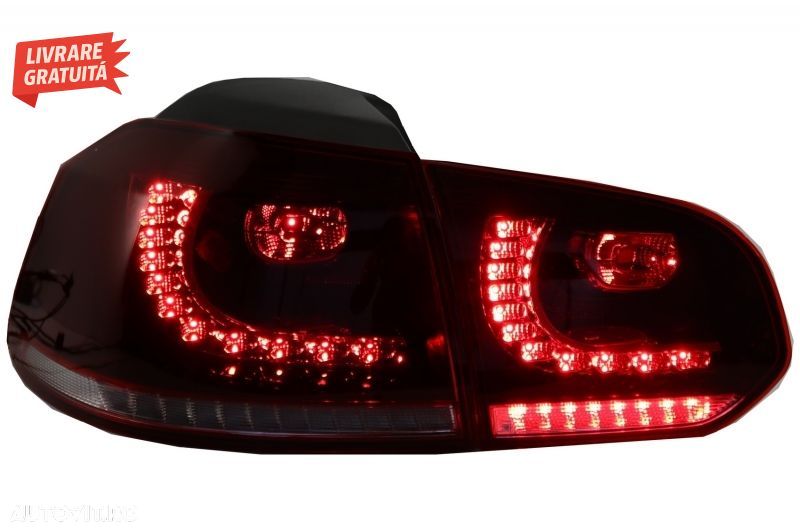 Faruri LED si Stopuri FULL LED VW Golf 6 VI (2008-2013) Facelift G7.5 GTI Design R- livrare gratuita - 12