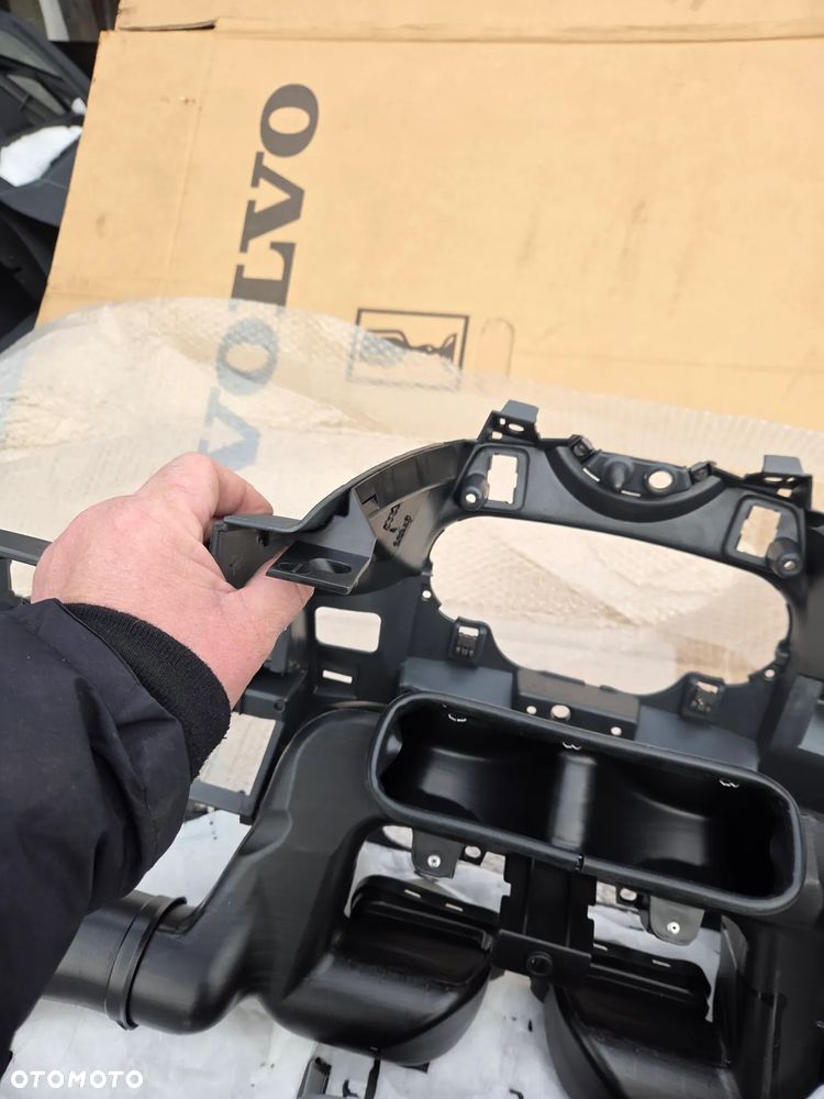 Kokpit konsola deska rozdzielcza Fiat 500 735605040 0735605040 735539038 - 32