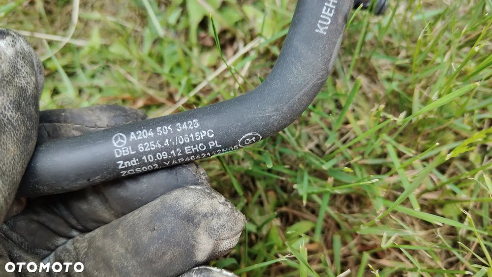 MERCEDES W204 2.2 CDI om646 RURA WĄŻ Wody Przewód Płynu Chłodniczego - 21