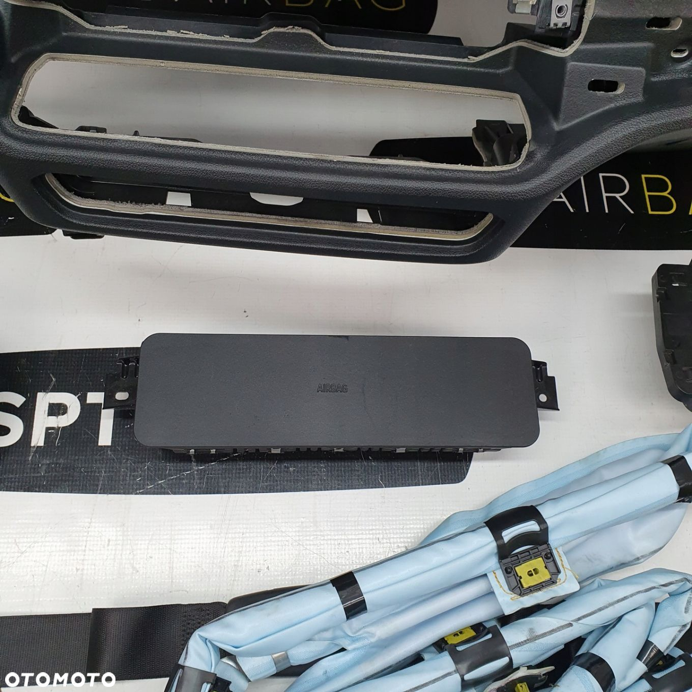 BMW SERIA 3 G20 G21 SERIA 4 G22 G23 G26 DESKA ROZDZIELCZA KONSOLA KOKPIT PULPIT PODUSZKI AIRBAG AIR BAG PASY KIT SET - 9