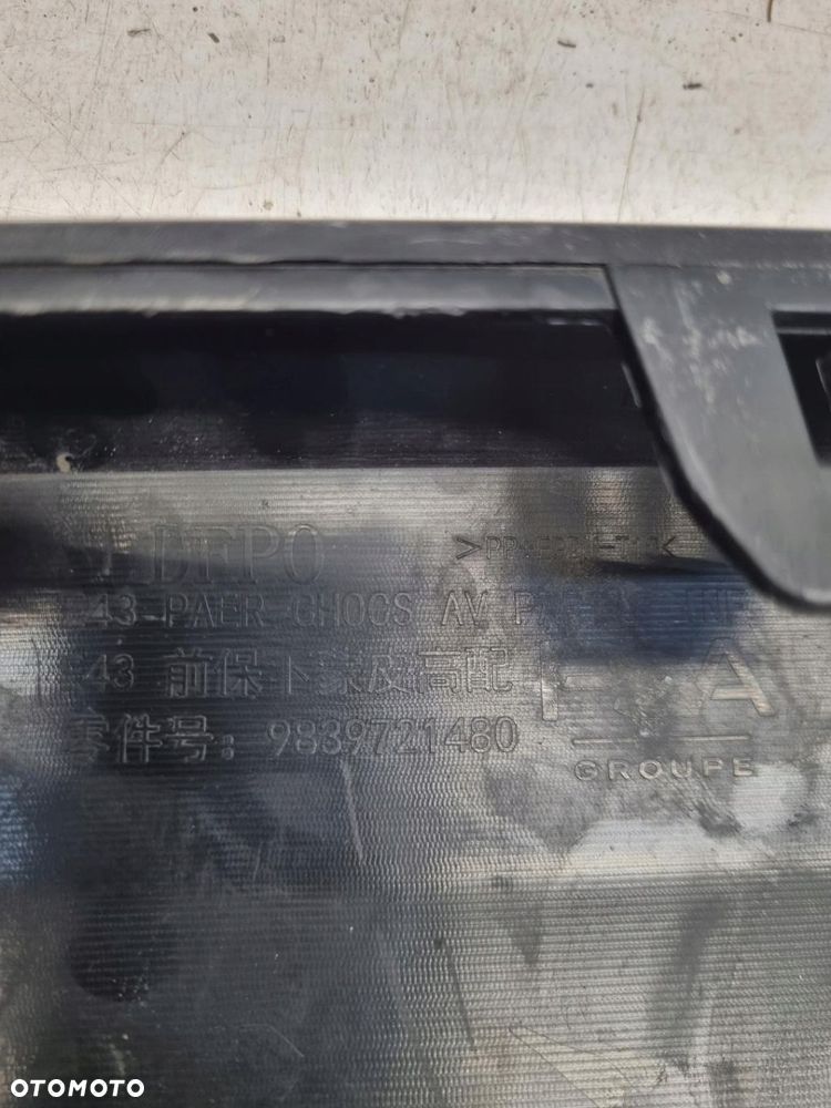 CITROEN C5X C5 X SPOILER DOKŁADKA DÓŁ ZDERZAKA PRZÓD PRZEDNI - 6