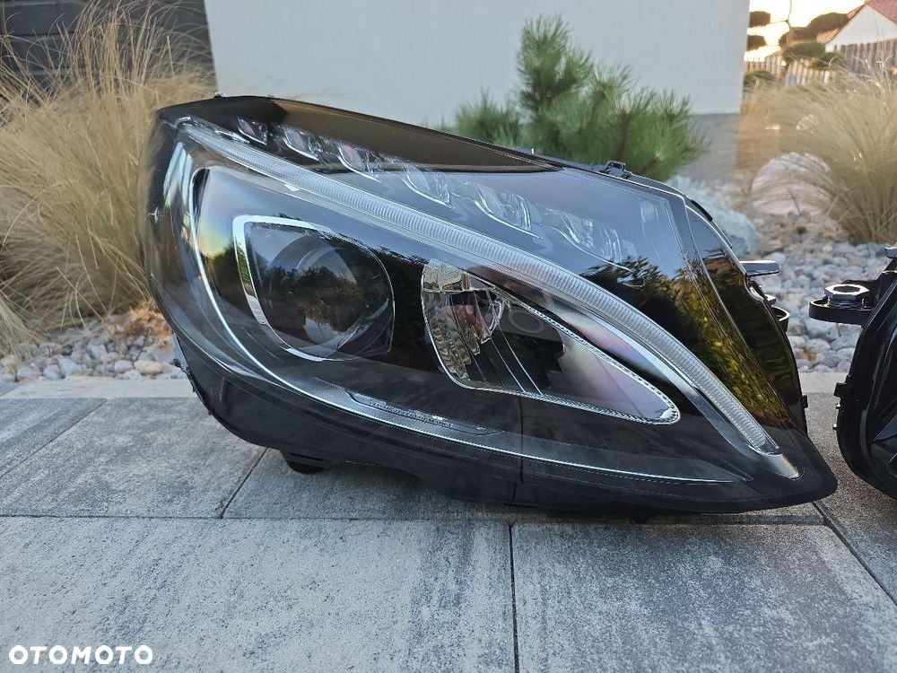 MERCEDES C KLASA 205 Lampy przód Full Led Performance 2059067503 2059067403 - 4